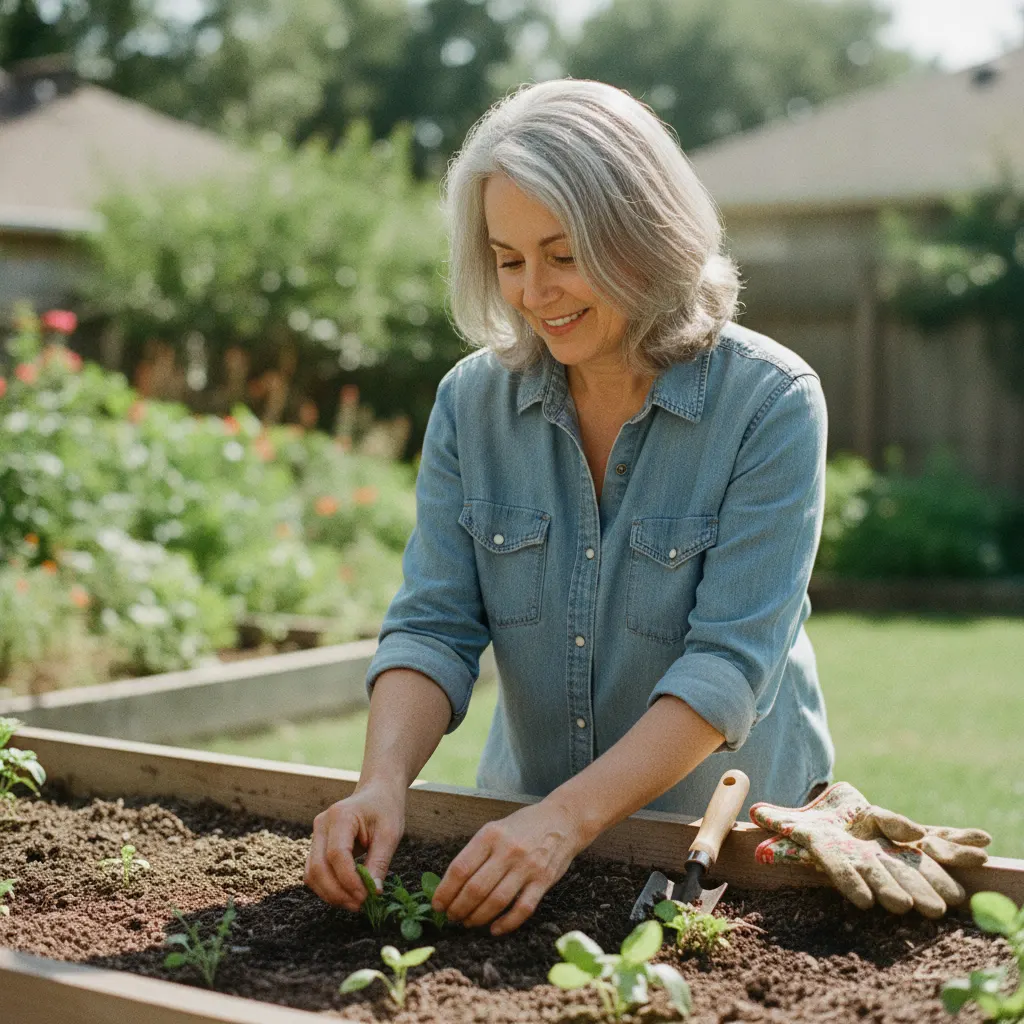 Saturday mornings are for the garden again.